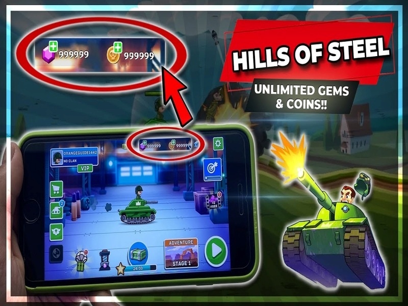 Các tính năng MOD của game Hills Of Steel 