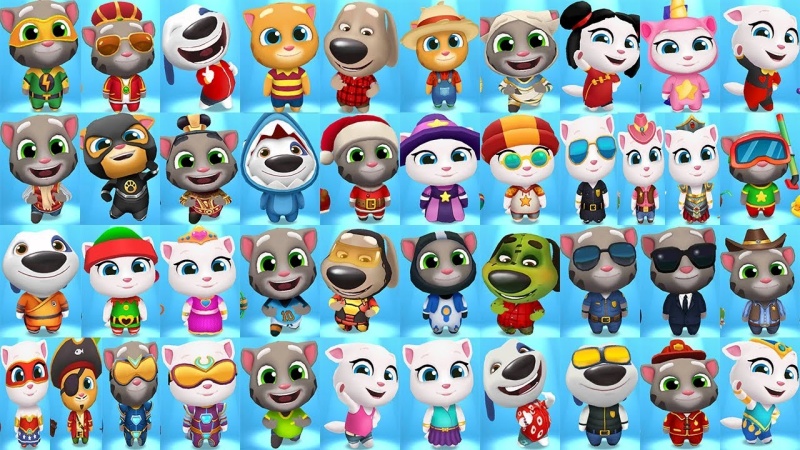 Hack Talking Tom Gold Run