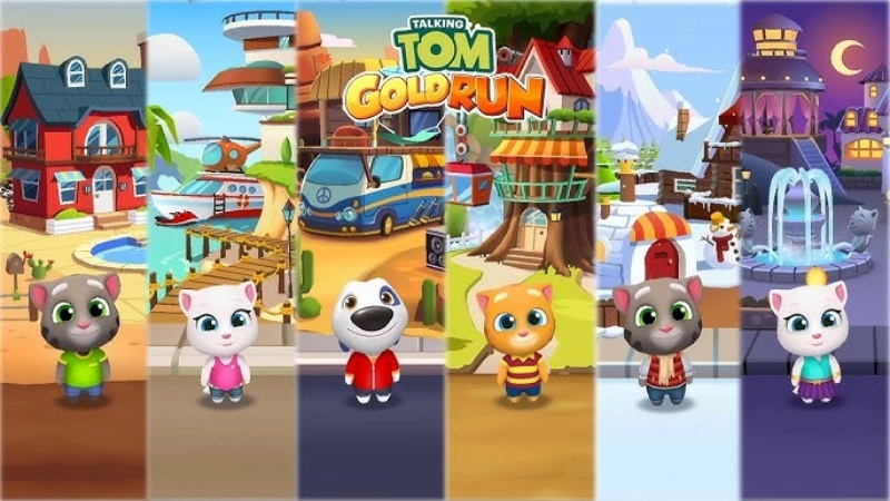 Hack Talking Tom Gold Run