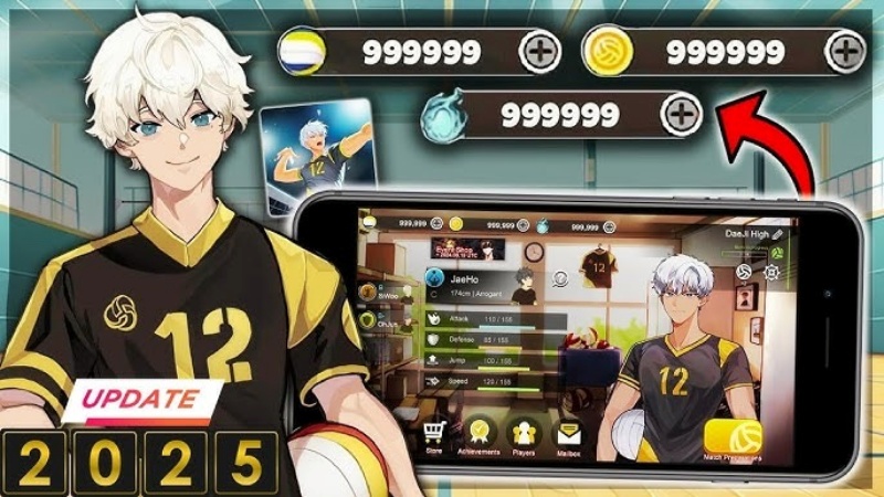 Các Tính Năng MOD Của Game The Spike Volleyball