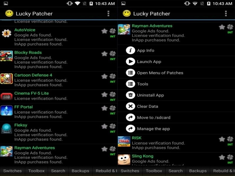Tùy chỉnh ứng dụng và game