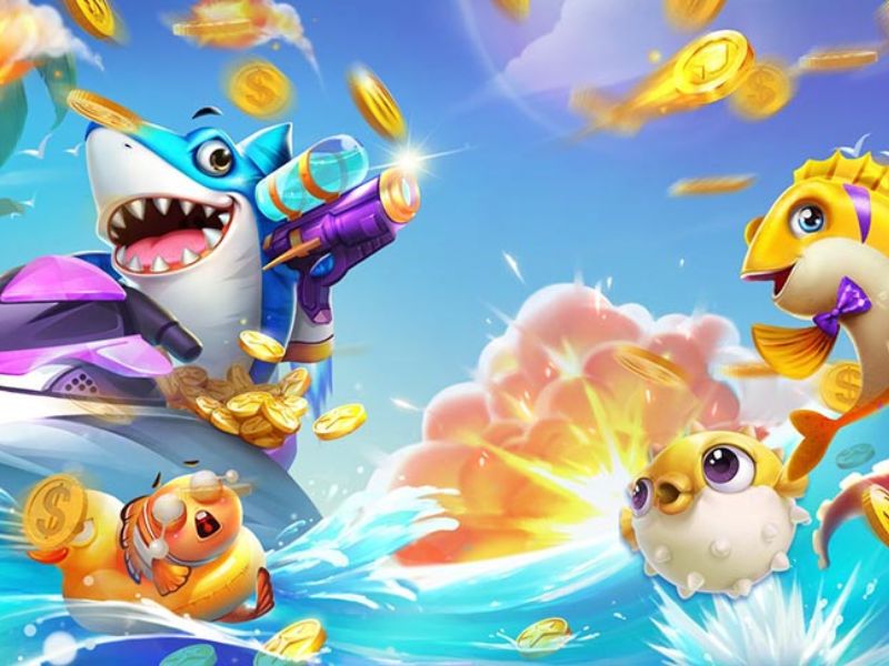 Đồ Họa Và Âm Thanh Ấn Tượng trong Rainbow Fish Apk