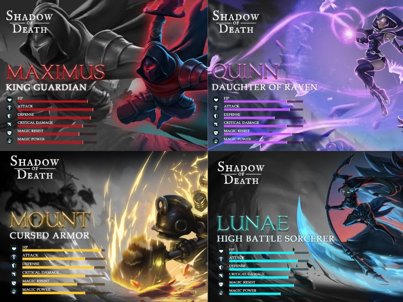 Trải Nghiệm 4 Lớp Nhân Vật Khác Nhau Trong Shadow Of Death 