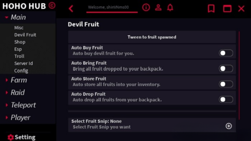 Script Hoho Hub