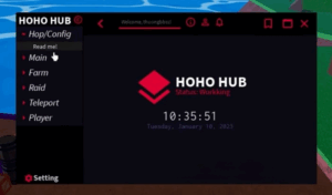 HOHO HUB Script V2 | Hướng Dẫn Get Key HOHO HUB Blox Fruits Mới Nhất
